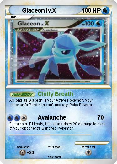 Pokemon Glaceon lv.X