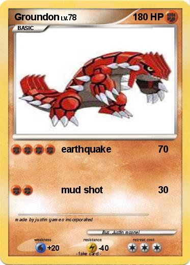 Pokemon Groundon