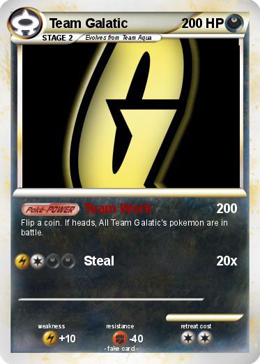 Pokemon Team Galatic