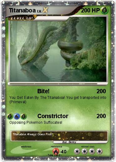 Pokemon Titanaboa