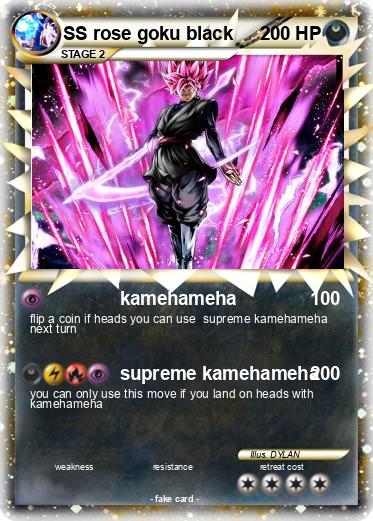Pokemon SS rose goku black