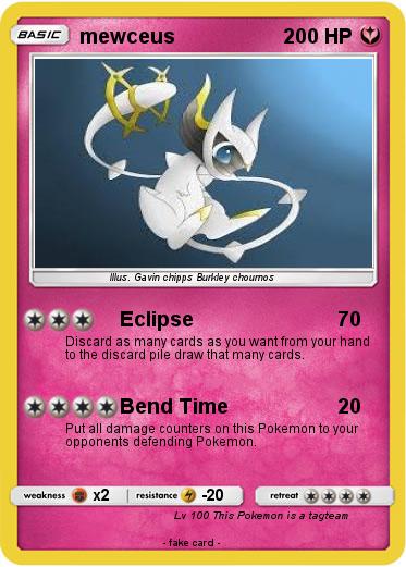 Pokemon mewceus