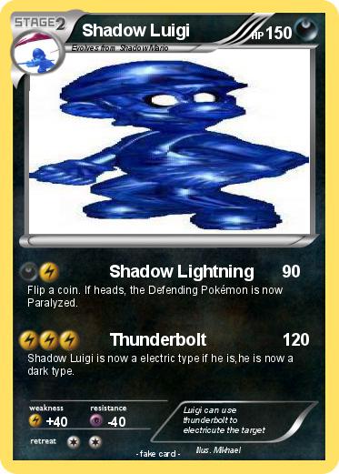 Pokemon Shadow Luigi