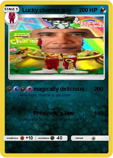 Pokemon Lucky charms guy