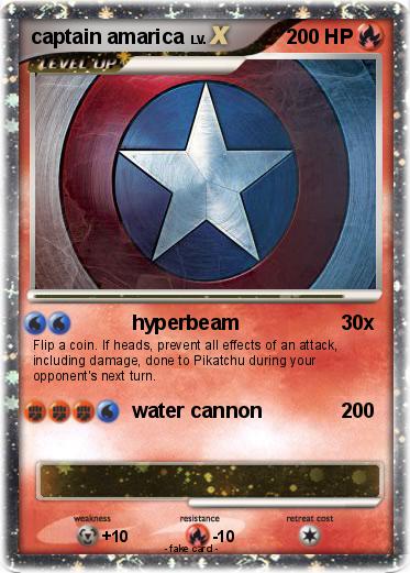 Pokemon captain amarica