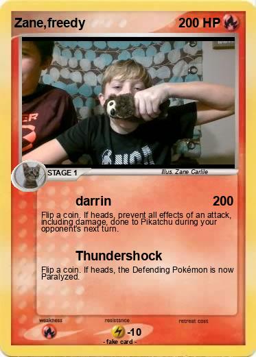 Pokemon Zane,freedy