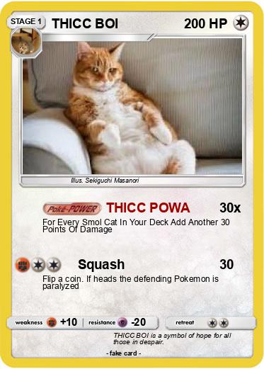 Pokemon THICC BOI