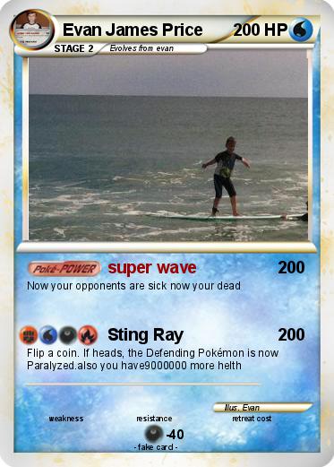 Pokemon Evan James Price