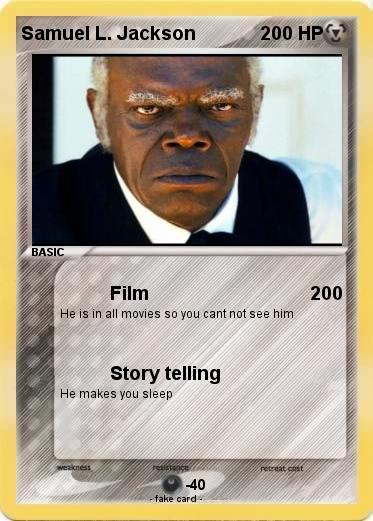 Pokemon Samuel L. Jackson