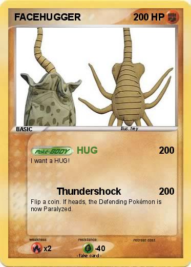 Pokemon FACEHUGGER
