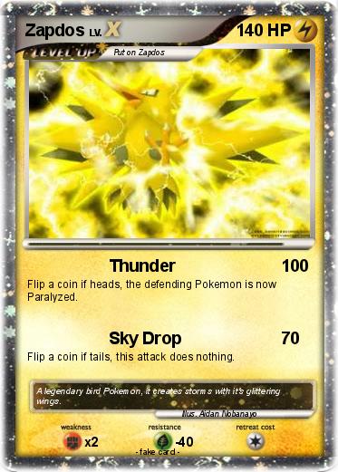 Pokemon Zapdos