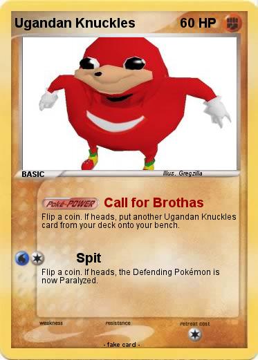 Pokemon Ugandan Knuckles
