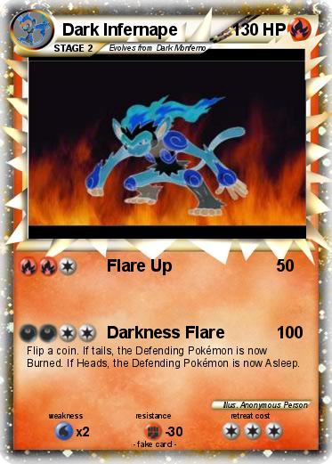 Pokemon Dark Infernape
