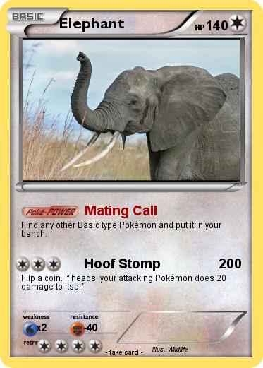 Pokemon Elephant