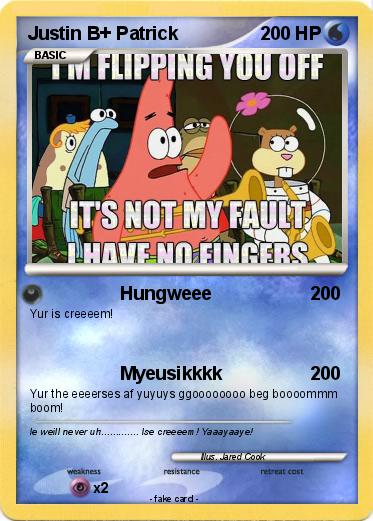 Pokemon Justin B+ Patrick