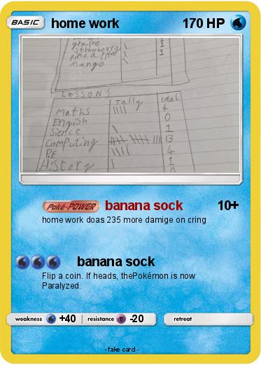 Pokemon home work