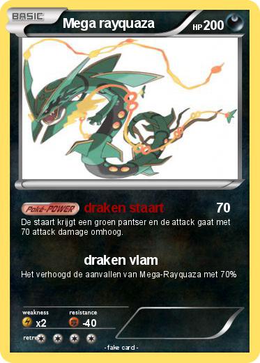 Pokemon Mega rayquaza