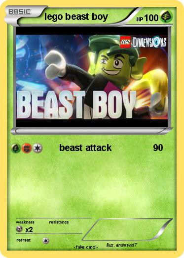 Pokemon lego beast boy