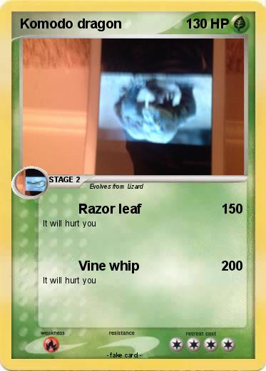 Pokemon Komodo dragon