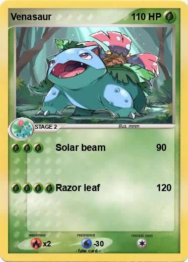 Pokemon Venasaur