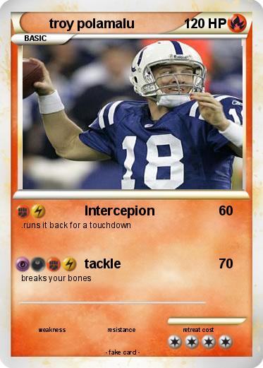 Pokemon troy polamalu