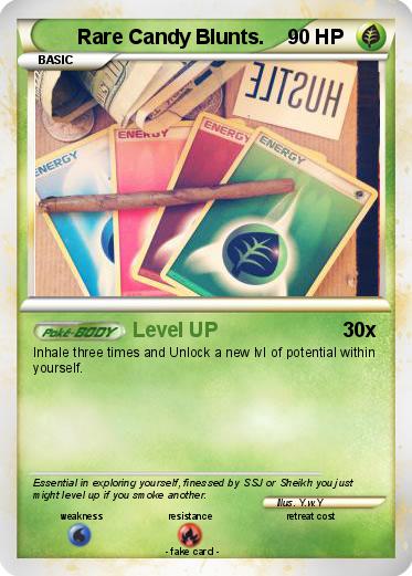 Pokemon Rare Candy Blunts.