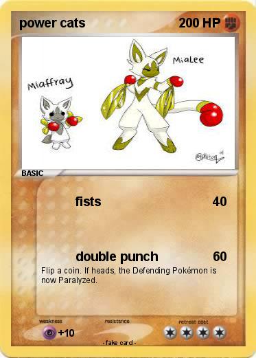 Pokemon power cats