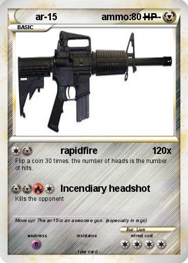 Pokemon ar-15                 ammo:    ------
