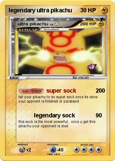 Pokemon legendary ultra pikachu