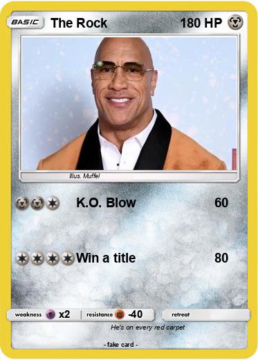 Pokemon The Rock