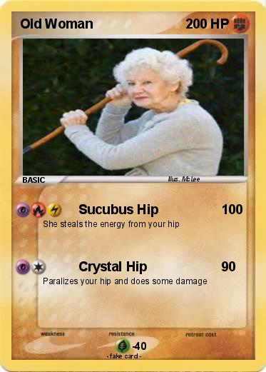 Pokemon Old Woman