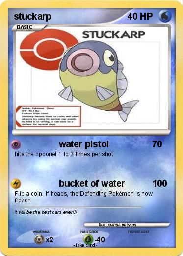 Pokemon stuckarp
