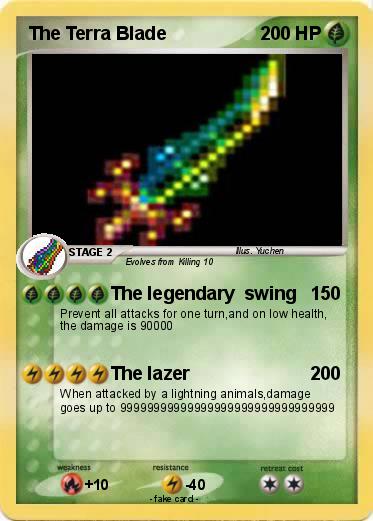 Pokemon The Terra Blade