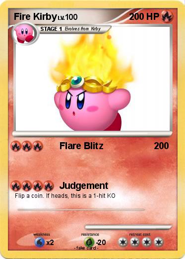 Pokemon Fire Kirby