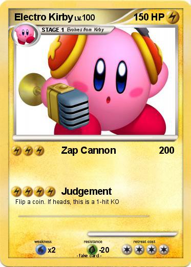 Pokemon Electro Kirby