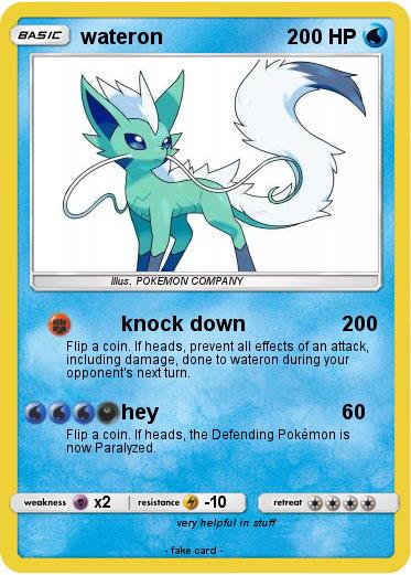 Pokemon wateron