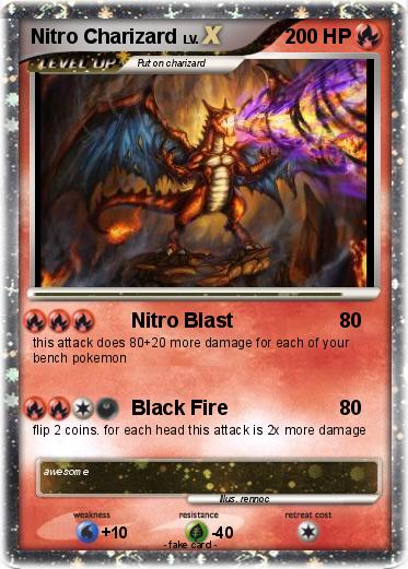 Pokemon Nitro Charizard