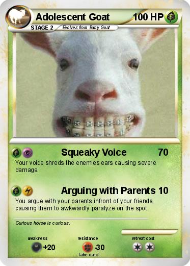 Pokemon Adolescent Goat