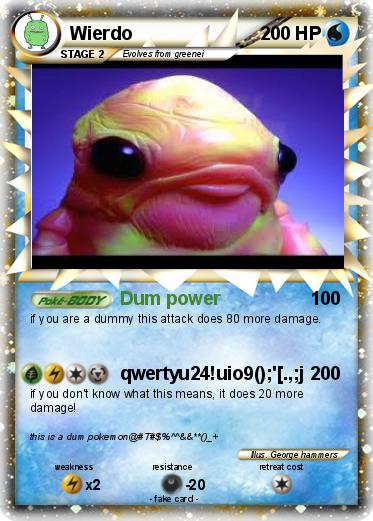 Pokemon Wierdo