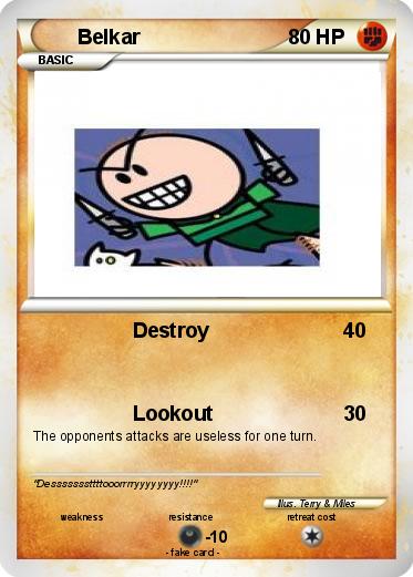 Pokemon Belkar