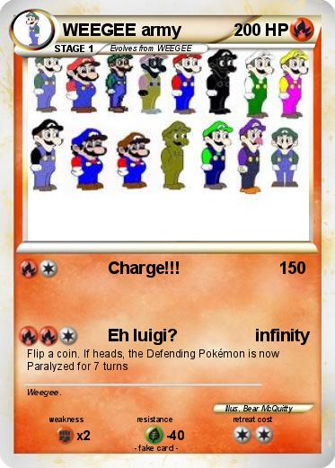 Pokemon WEEGEE army