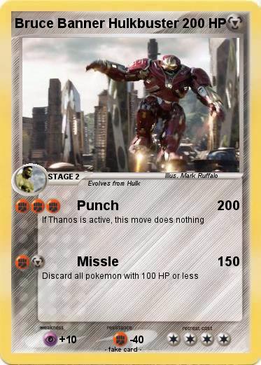 Pokemon Bruce Banner Hulkbuster