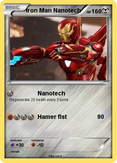 Pokemon Iron Man Nanotech