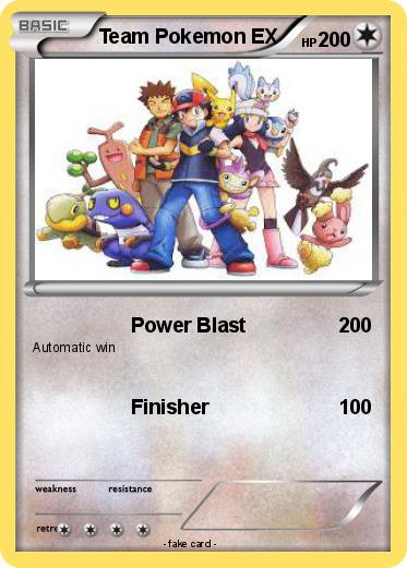 Pokemon Team Pokemon EX