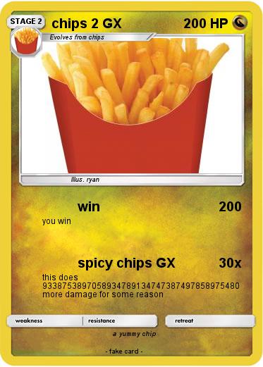 Pokemon chips 2 GX
