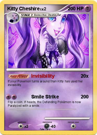 Pokemon Kitty Cheshire