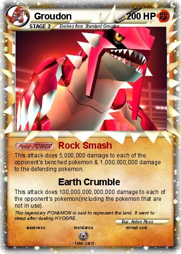 Pokemon Groudon