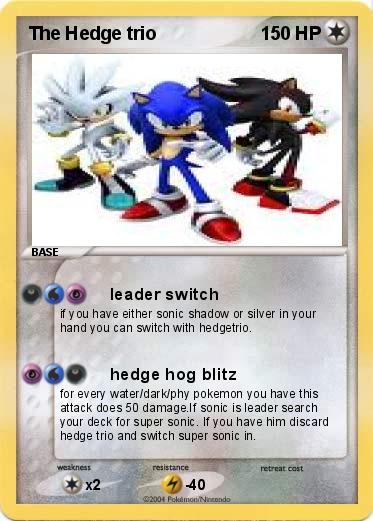 Pokemon The Hedge trio