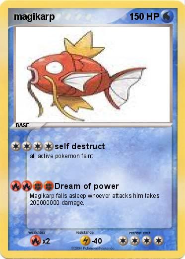 Pokemon magikarp
