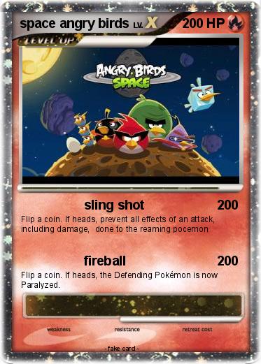 Pokemon space angry birds